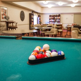 Take advantage of all Crescent Landing at Hattiesburg has to offer a pool table in a room